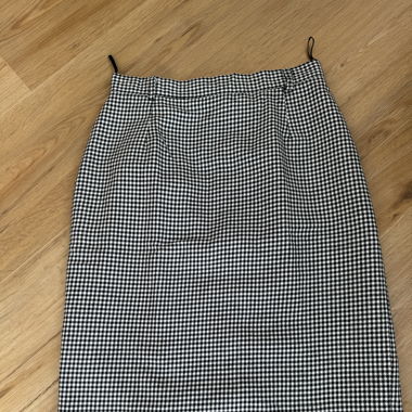 Checked Mini Skirt