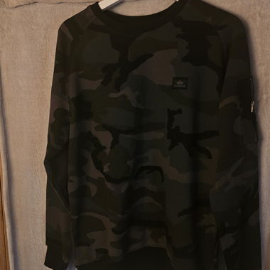 Alpha Industries Camo Sweater