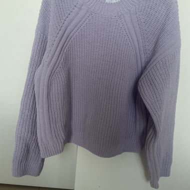 Maglione in maglia lilla per bambini 152 cm