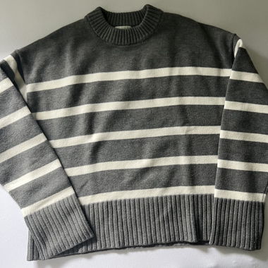 Maglione in maglia a righe H&M