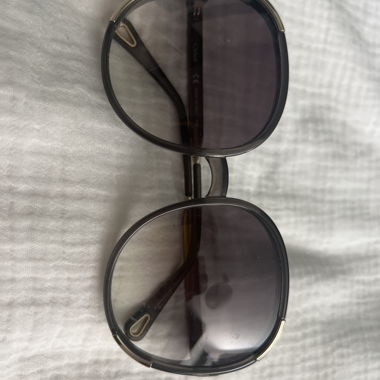 Chloè Sonnenbrille schwarz