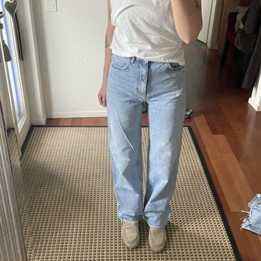 Jeans Pull&Bear taille haute 34