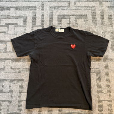 T shirt CDG black