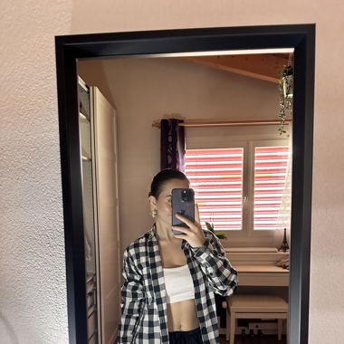 Chemise à carreaux Pull&Bear, taille M