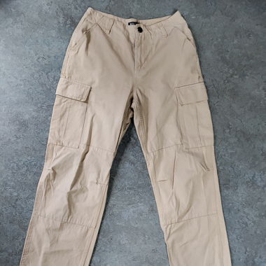 Pantaloni cargo beige