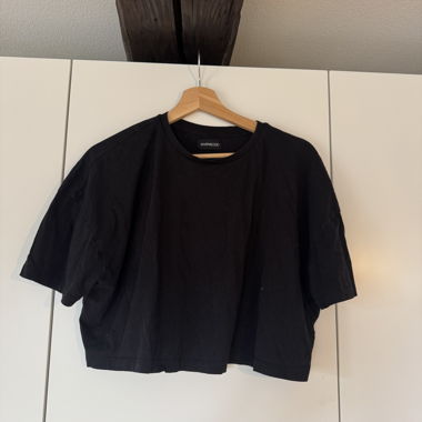 T-shirt court noir