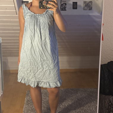 Light Blue Strappy Dress