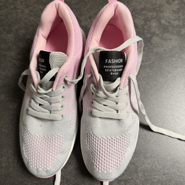 Pink-grey Sneakers
