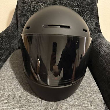 Motorradhelm mit Visier
