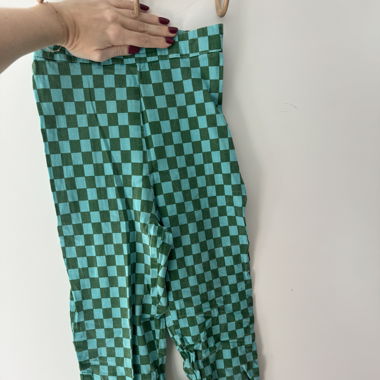 Checkered Green Pants