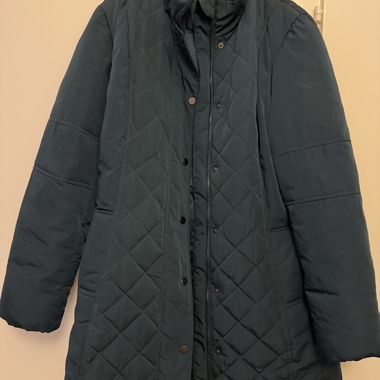 Cappotto lungo Charlie Vögele verde abete
