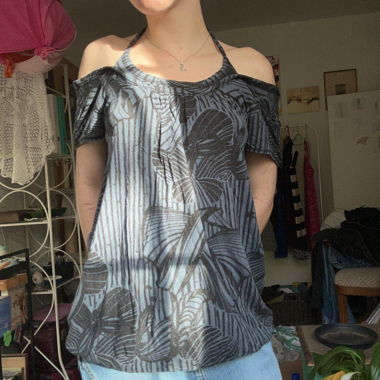 Muster Bluse