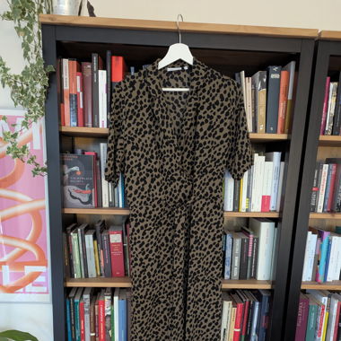 Weekday Morgan Jumpsuit Leo Cheetah S