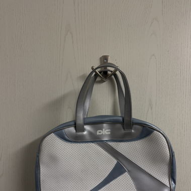 vintage babyblue silver bag