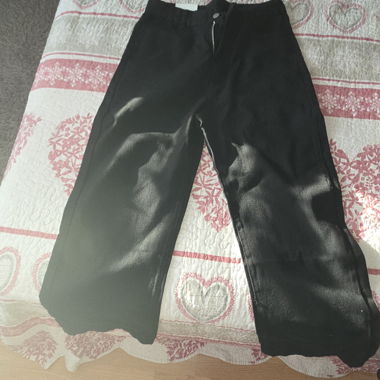 Pantalon noir large