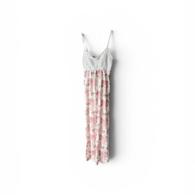 Robe longue fleurie d’été