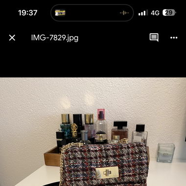 Parfois Tweed Umhängetasche