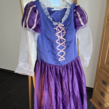 Rapunzel Kostüm Erwachsene mit Unterrock