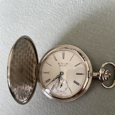 Taschenuhr Tissot Savonette Mechanical