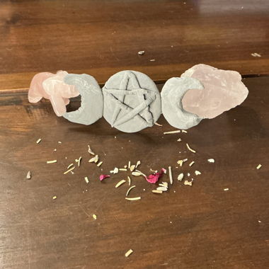 Handgemachtes Triple-Moon Altar-Zubehör