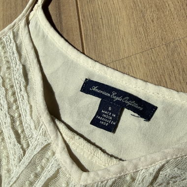 Cream Lace Dress