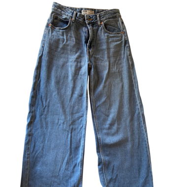 BERSHKA Denim Wide Leg Jeans