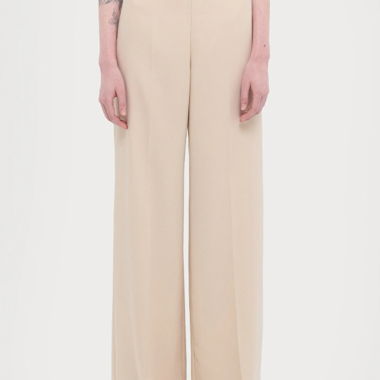Pentalon tailleur beige - MaxMara