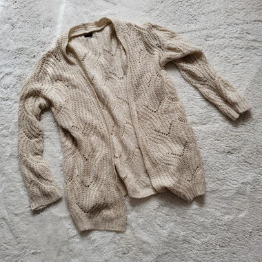 Gilet en tricot chicorée Gr. S