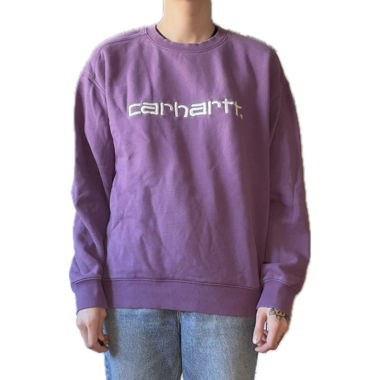 Carhartt purple crewneck sweatshirt