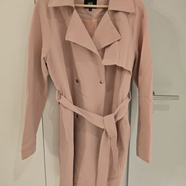 Trench rosa YES or NO taglia M