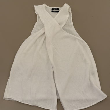 Weisses Stricktop