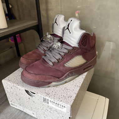 Baskets Jordan Air 5 Retro Bourgogne