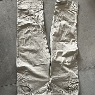 Beige Cargo Pants