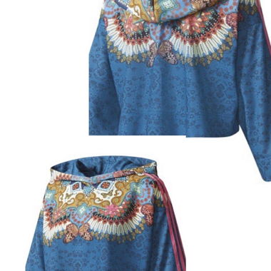 Adidas crop jumper/pullover