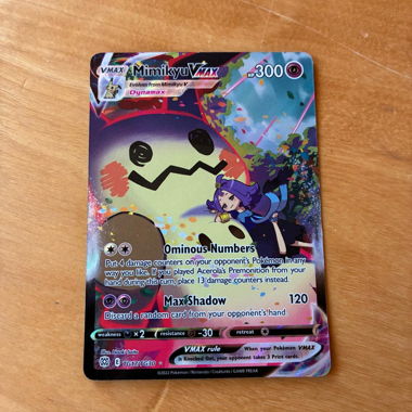 Carte Pokémon VMAX Mimikyu