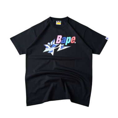 BAPE Shooting Star Tee 'Black' (L)