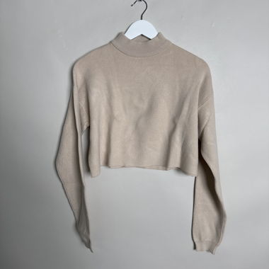 Bershka Cropped-Strickpullover