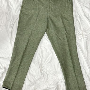 Pantalone elegante Mint Green Woolmix