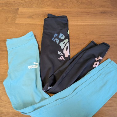 Puma & Adidas sport leggings kids