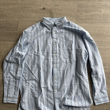 Chemise bleue claire Uniqlo 