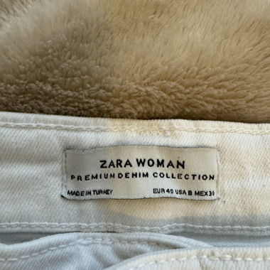 Zara hosen Weiss