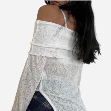 Off-Shoulder Ruffle Top