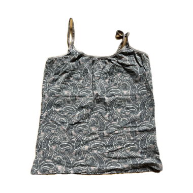Paisley top with spaghetti straps