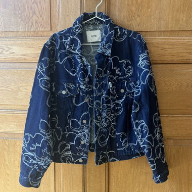 Set di jeans Arte con ricami