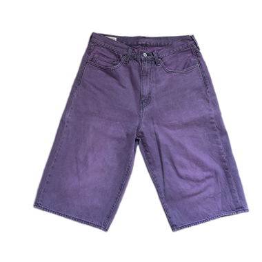 Levi's Premium Purple Denim Shorts
