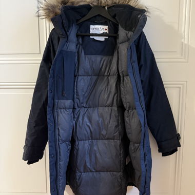 Quartz Daunenparka mit Waschbärpelz (kanadisch)