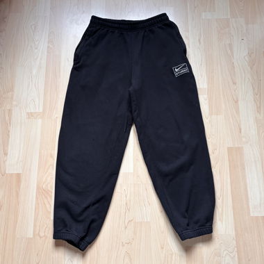 Pantalon de jogging Stussy, Nike Stone Washed noir