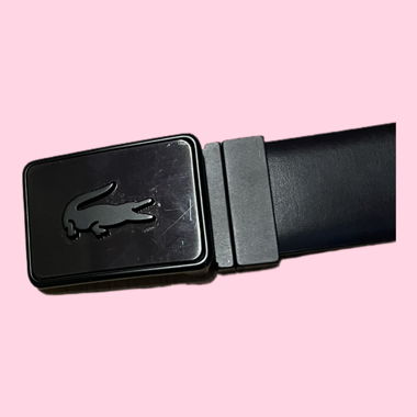 Gurt Lacoste Schwarz