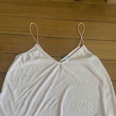 rosa spaghetti träger top