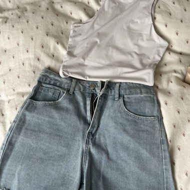 short en jean